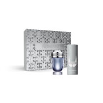 Paco Rabanne Invictus Eau De Toilette Spray 100ml Set 2 Parti Christmas 2023