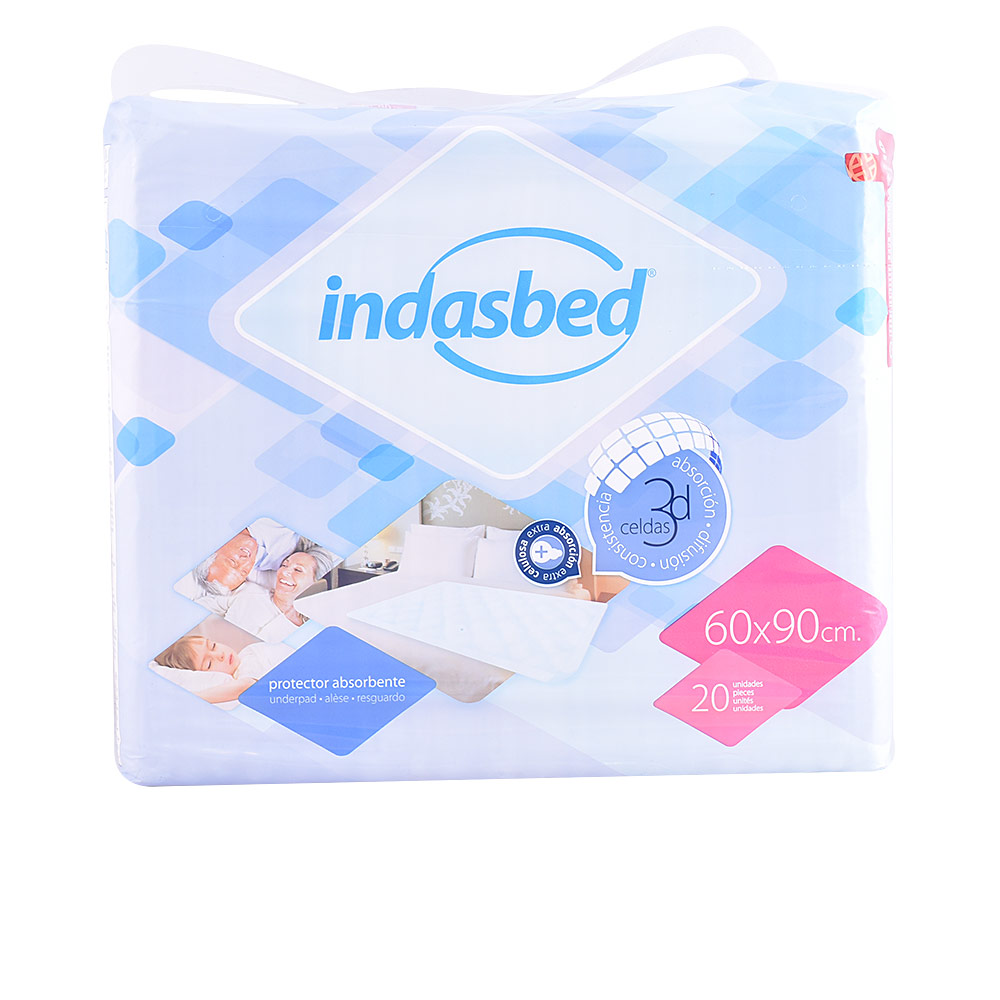 INDASEC  INDASBED protector absorbente 60x90 cm 20 u