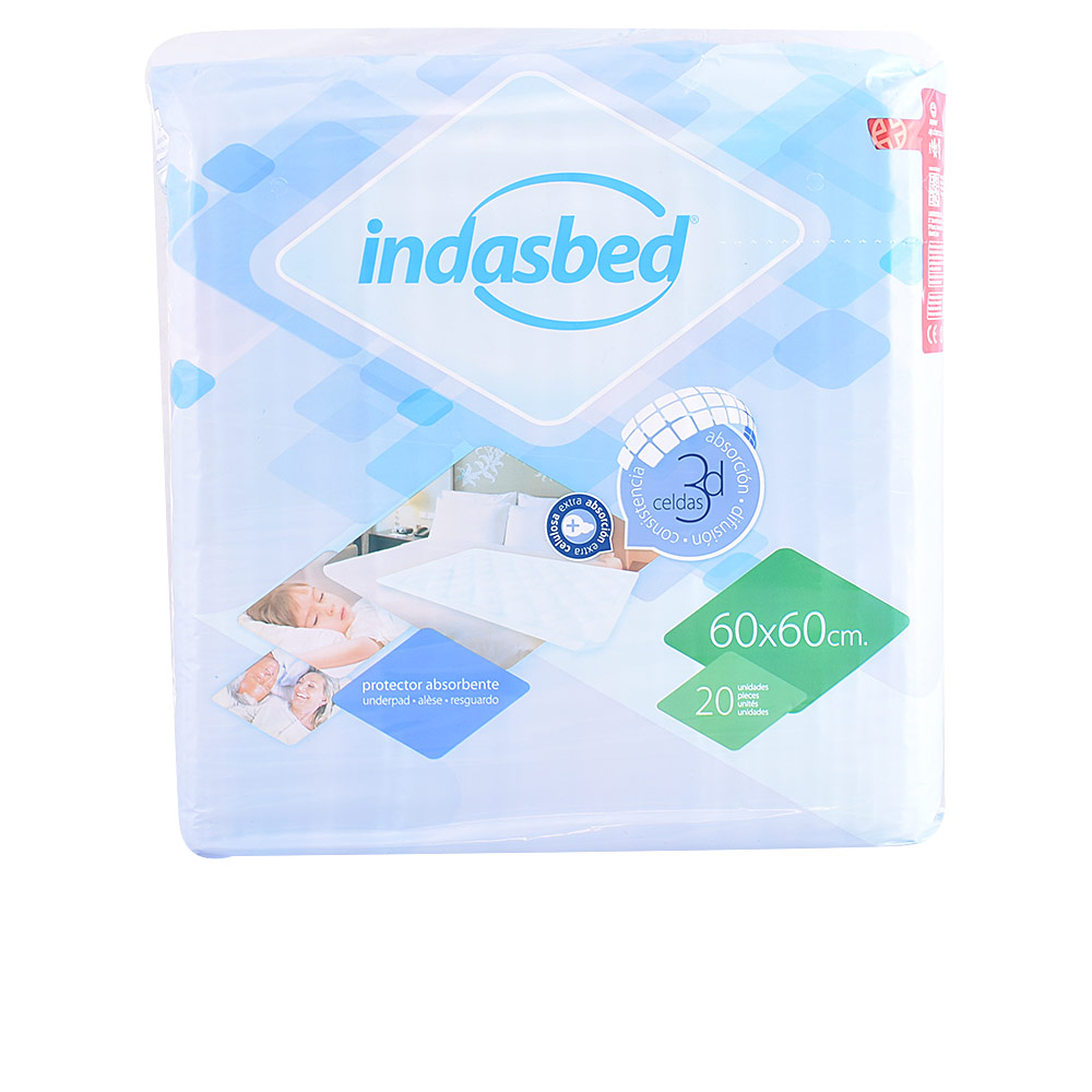 INDASEC  INDASBED protector absorbente 60x60 cm 20 u