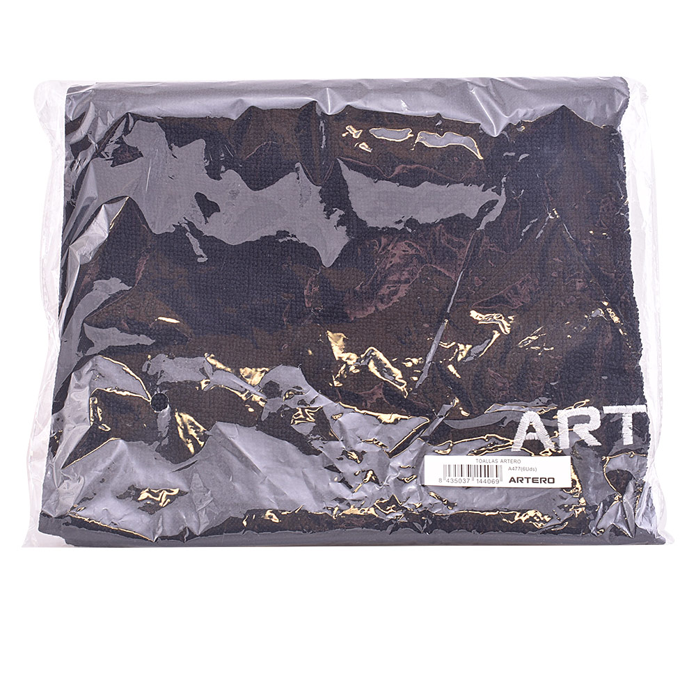 ARTERO  TOALLA NEGRA 50*85 cm 1 u