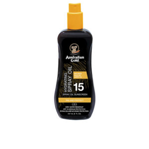 AUSTRALIAN GOLD  SUNSCREEN SPF15 spray oil hydrating formula 237 ml