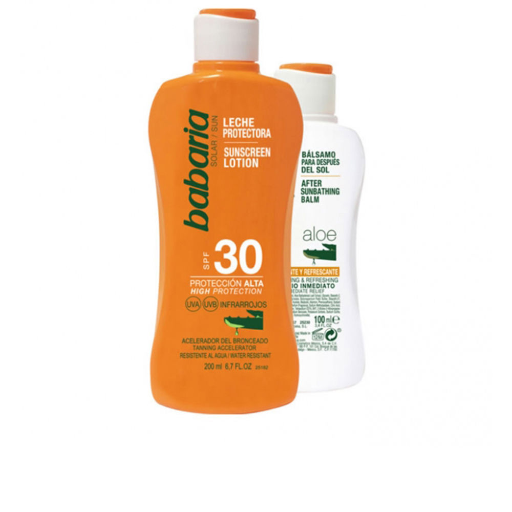 BABARIA  SOLAR ALOE VERA SPF30 MILK batch