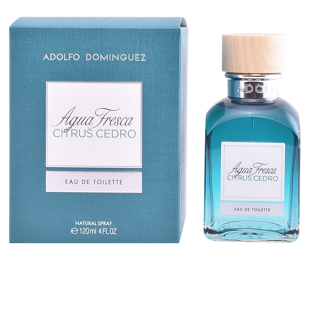 ADOLFO DOMINGUEZ  AGUA FRESCA CITRUS CEDRO eau de toilette spray 120 ml