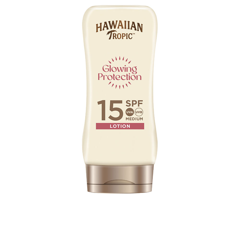 HAWAIIAN TROPIC  GLOWING PROTECTION ultra radiance sun lotion SPF15 180 ml