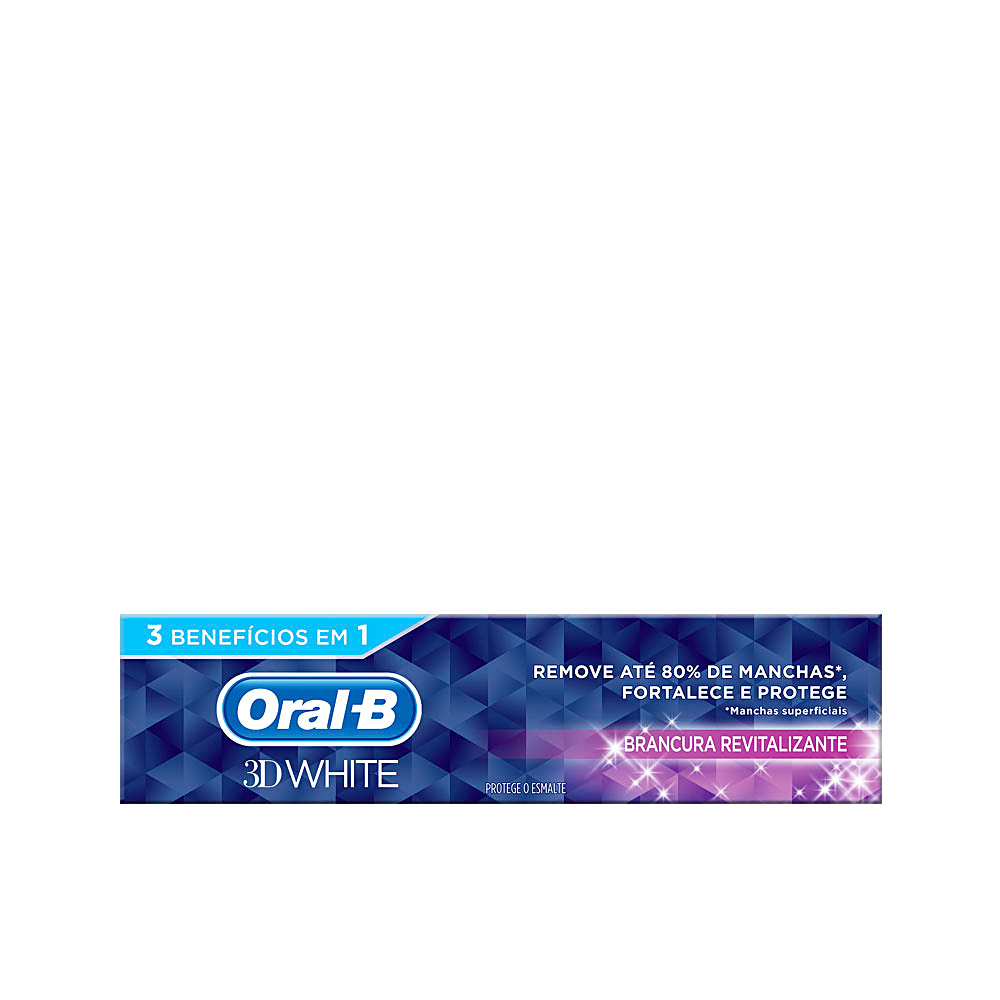 ORAL-B  3D WHITE REVITALIZING WHITE toothpaste 75 ml