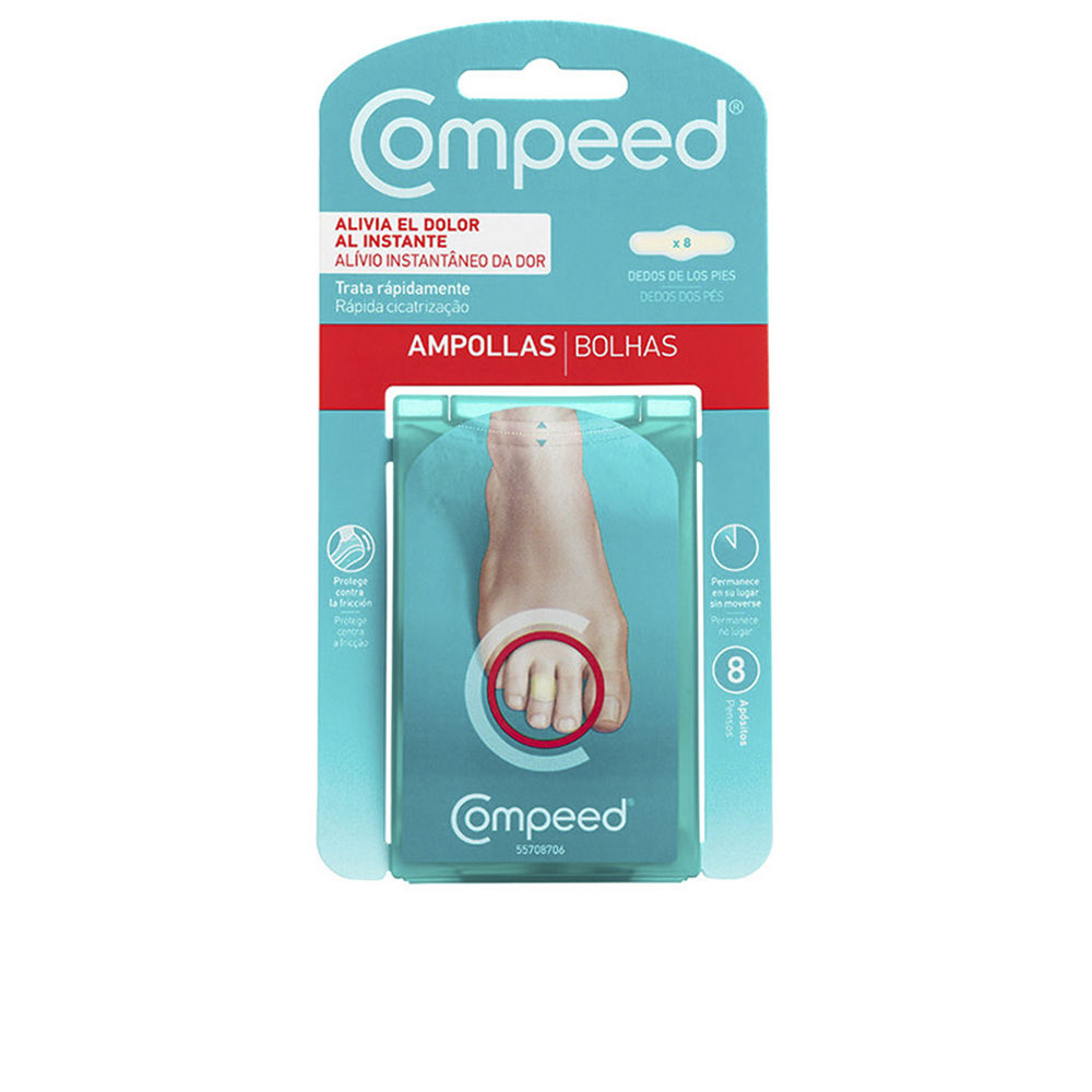 COMPEED  BLISTERS between toes feet 8 dressings