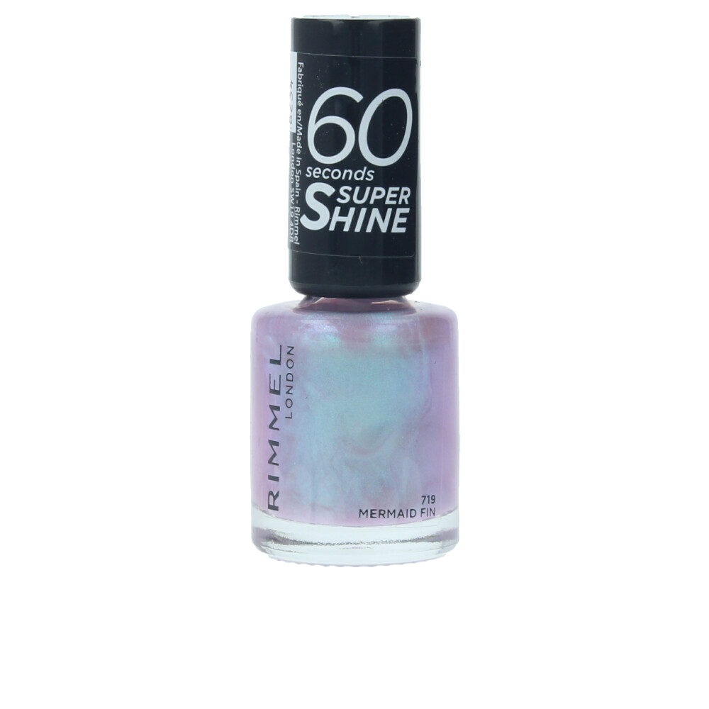 RIMMEL LONDON  60 SECONDS SUPER SHINE esmalte de uñas #719-mermaid fin 8 ml