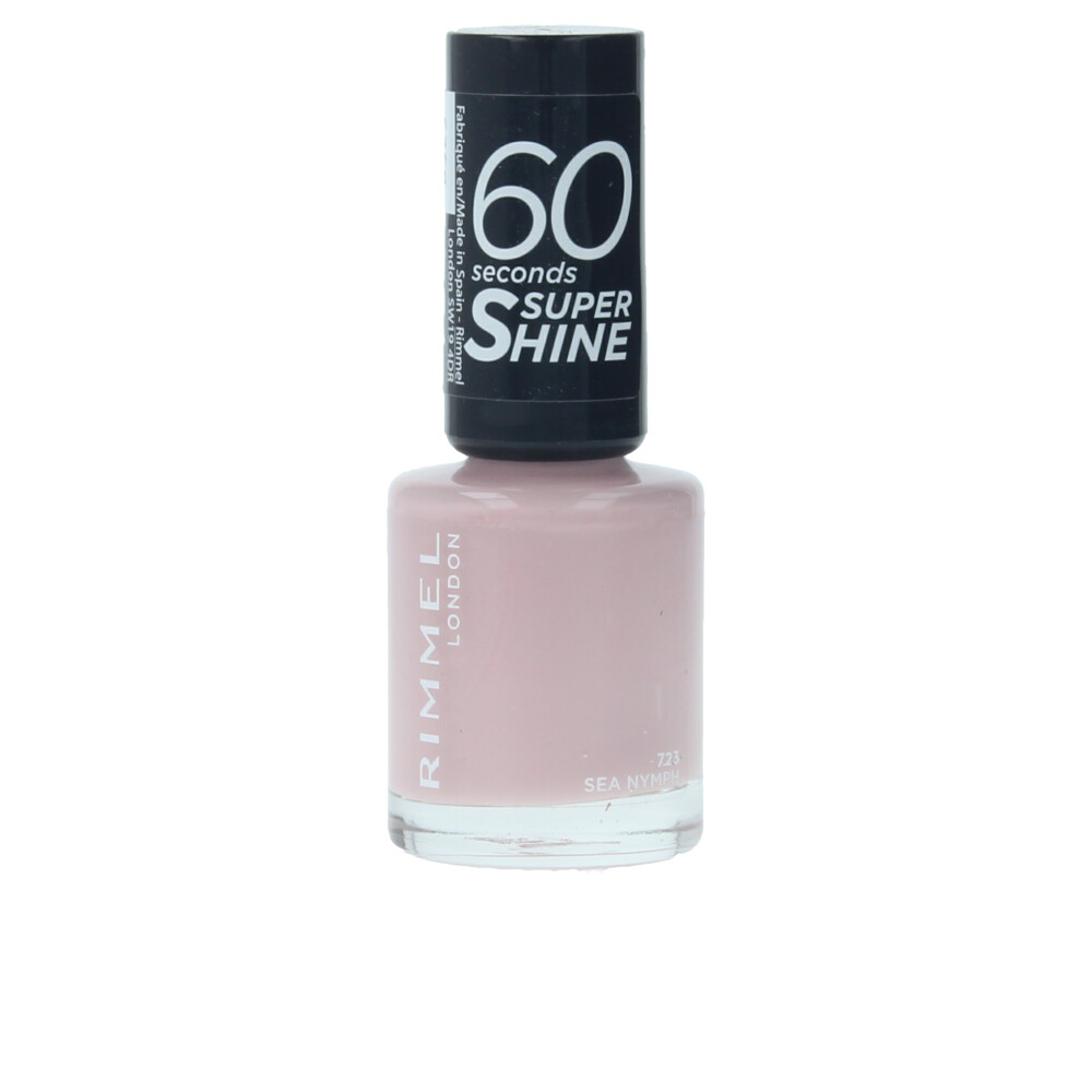 RIMMEL LONDON  60 SECONDS SUPER SHINE esmalte de uñas #723-sea nymph 8 ml