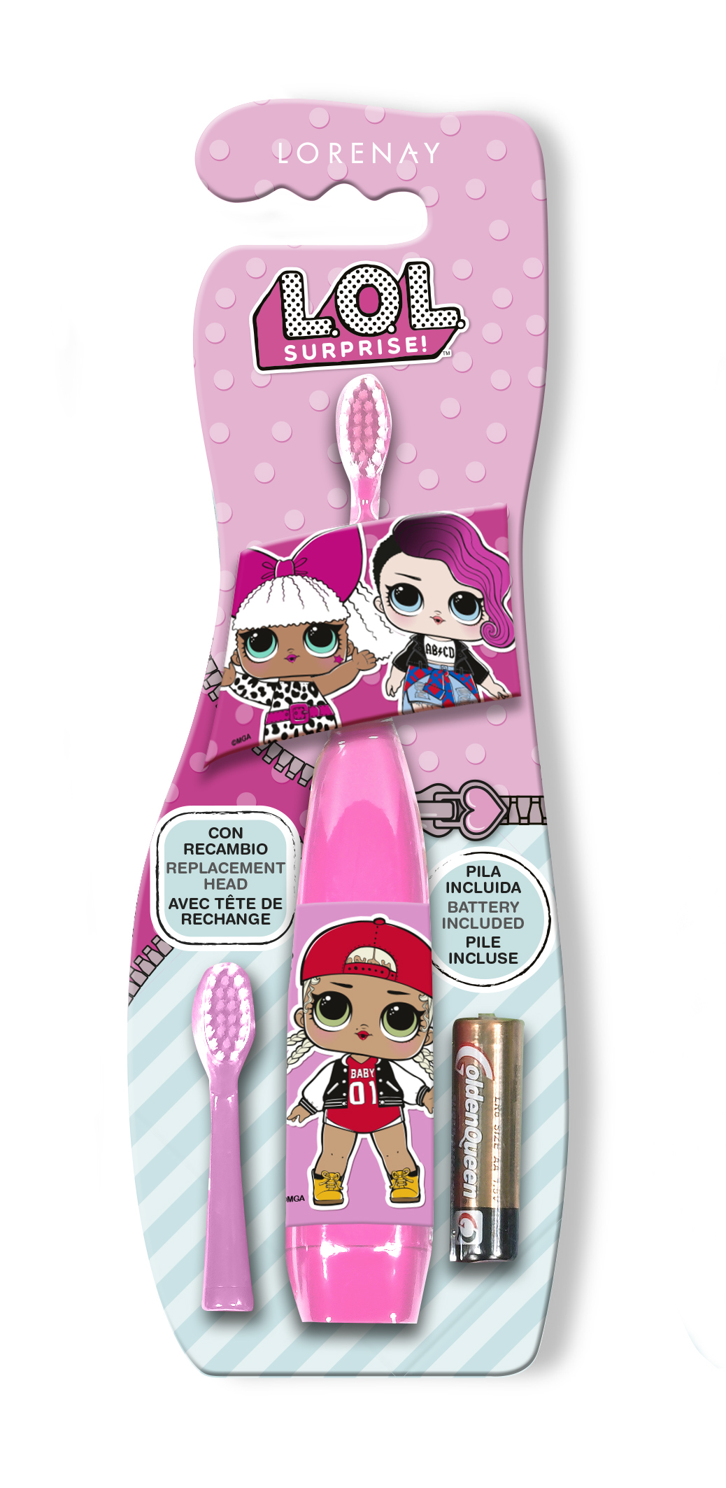 CARTOON  LOL SURPRISE electric toothbrush 1 u