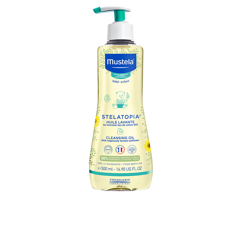 MUSTELA  STELATOPIA aceite de baño y ducha 500 ml