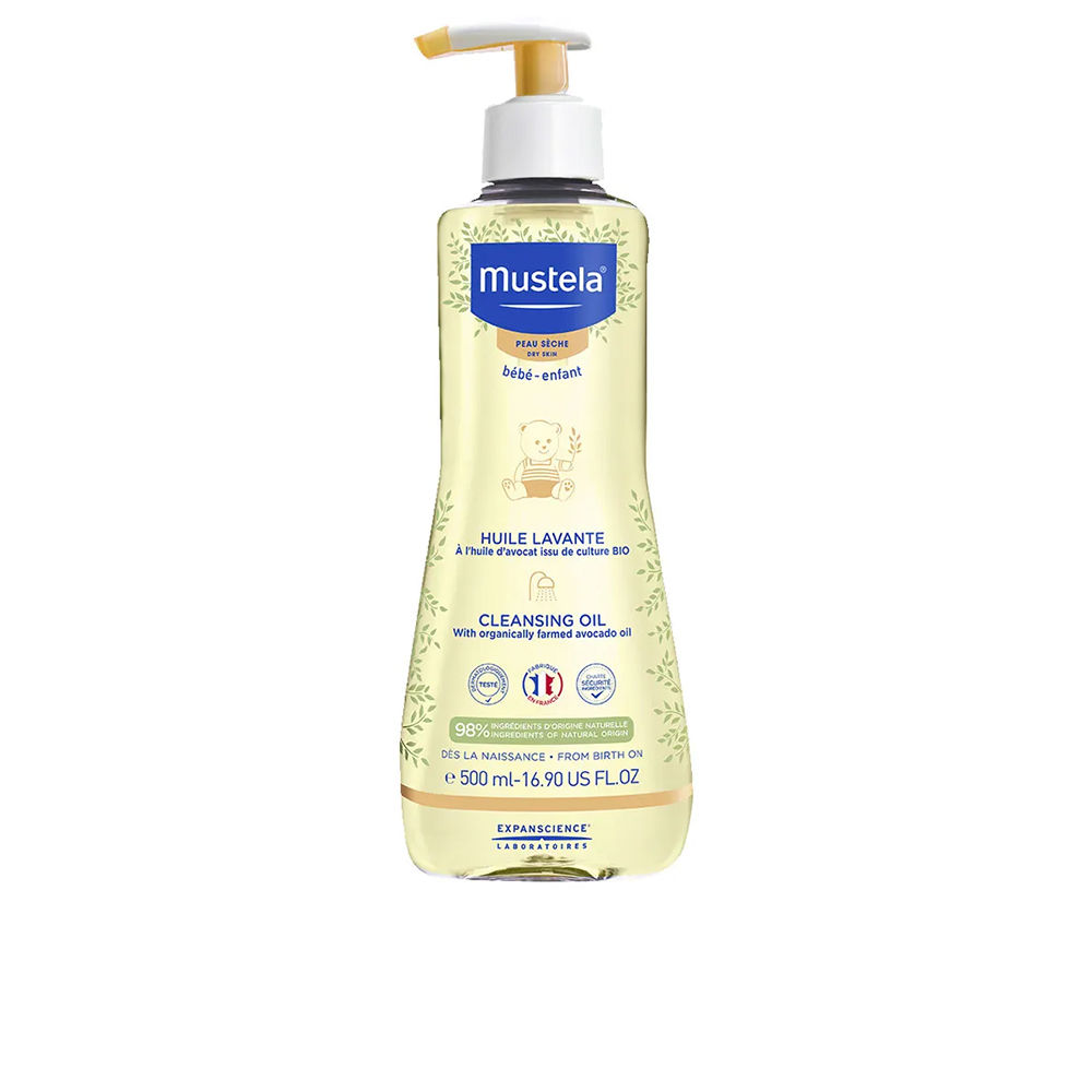 MUSTELA  BÉBÉ-NIÑO cleansing oil for dry skin 500 ml