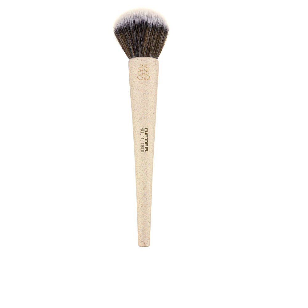BETER  MAKEUP BRUSH natural powder fiber #beige 1 u