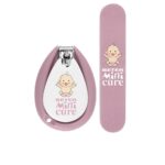 BETER  MINI CURE CUIDADO UÑAS BEBÉS ROSA set 2 pz
