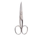 BETER  NICKEL-PLATED PEDICURE SCISSORS CURVED TIP 1 pcs