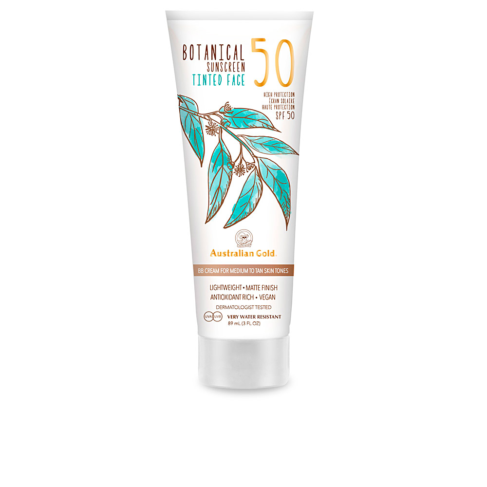 AUSTRALIAN GOLD  BOTANICAL SPF50 tinted face #medium-tan