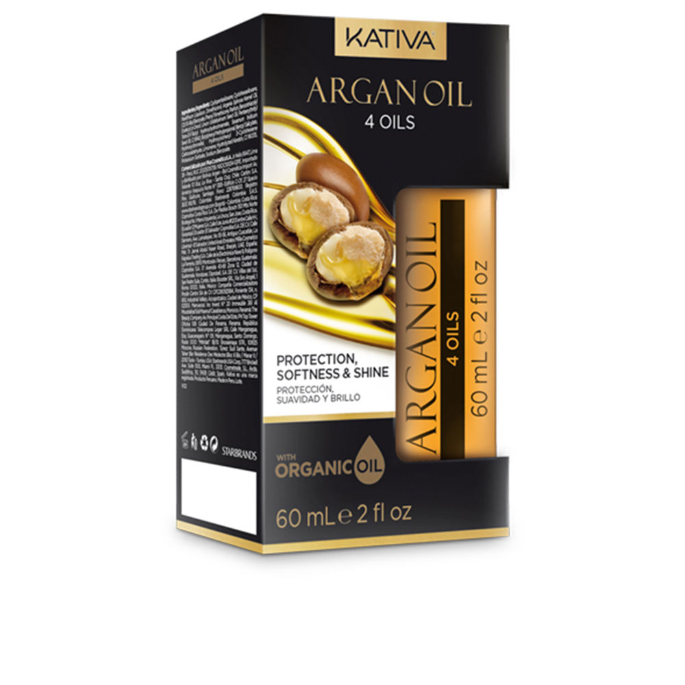 KATIVA  ARGAN OIL 4´OILS intensive hair oil 60 ml