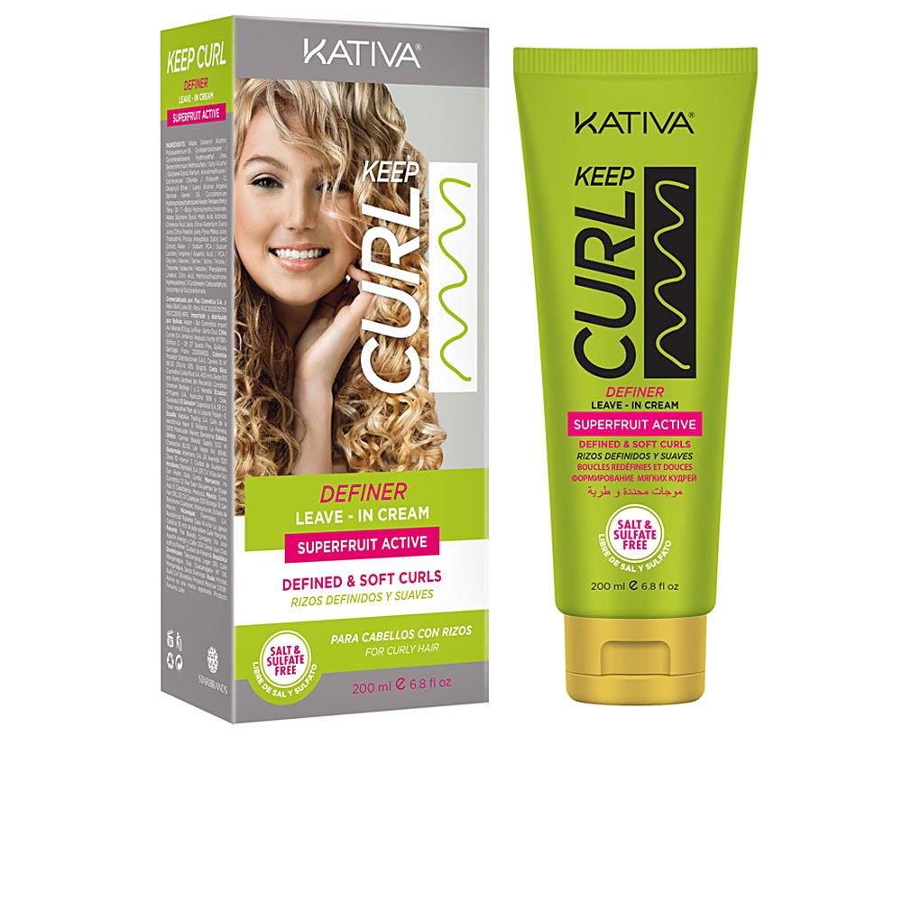 KATIVA  KEEP CURL definer leave-in cream 200 ml