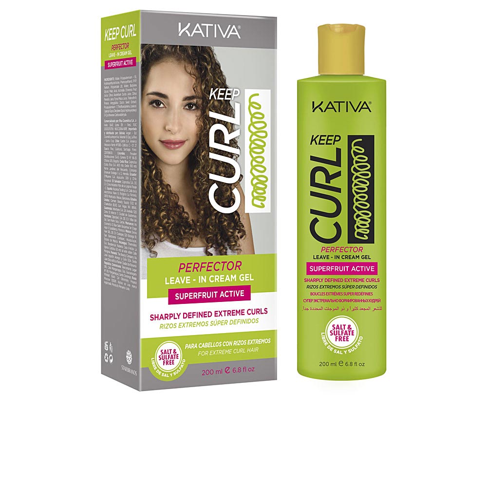 KATIVA  KEEP CURL perfector leave-in cream 200 ml