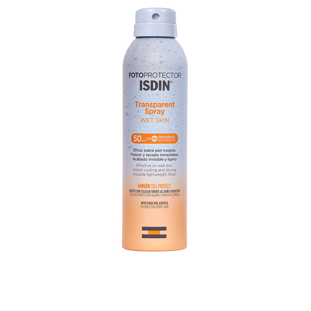 ISDIN  PHOTOPROTECTOR wet skin transparent spray SPF50+ 250 ml