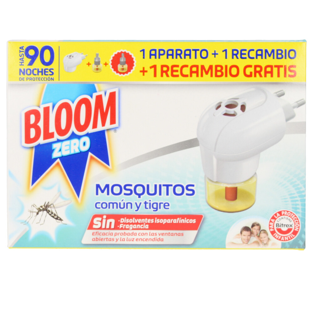 BLOOM  BLOOM ZERO MOSQUITOS electrical device + 2 spare parts