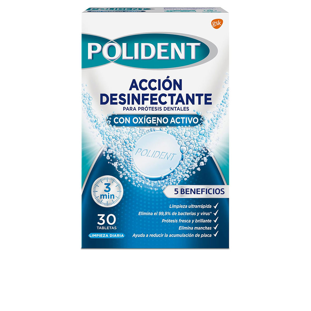 POLIDENT  ORIGINAL CLEANING TABLETS 30 units