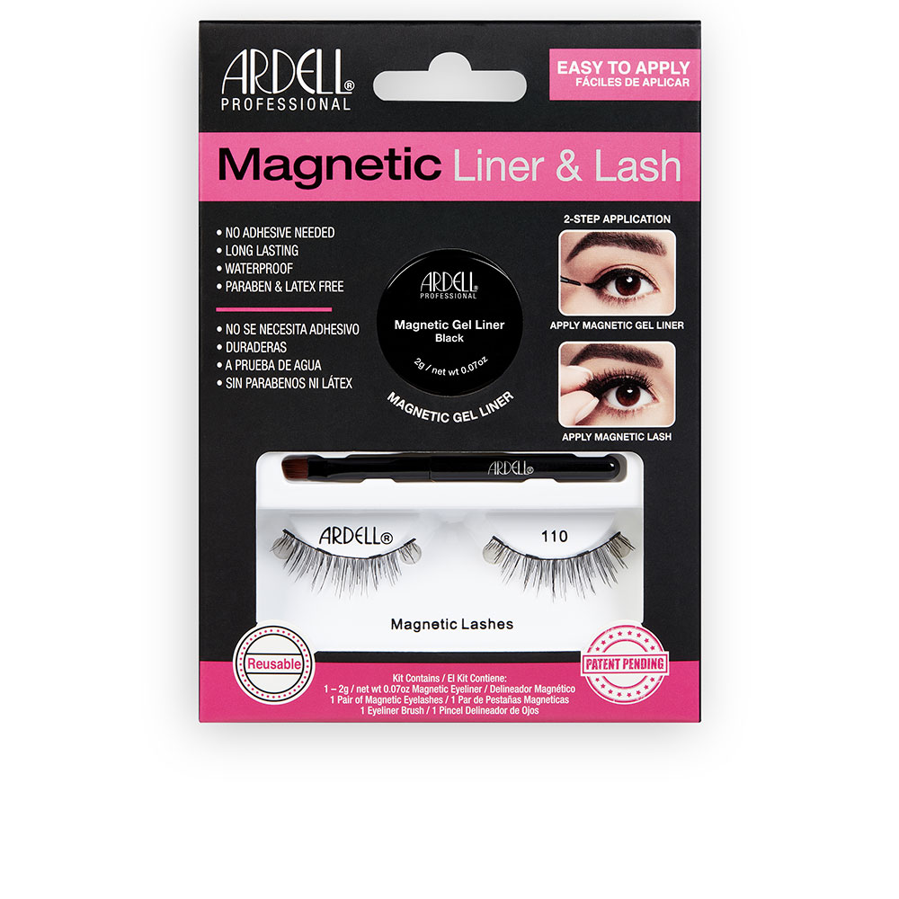 ARDELL  MAGNETIC LINER & LASH eyelashes #110 + gel liner 3 u