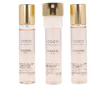 CHANEL  COCO MADEMOISELLE eau de parfum spray twist & spray refills 3 x 7 ml