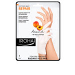IROHA  PEACH hand & nail mask gloves repair 2 u