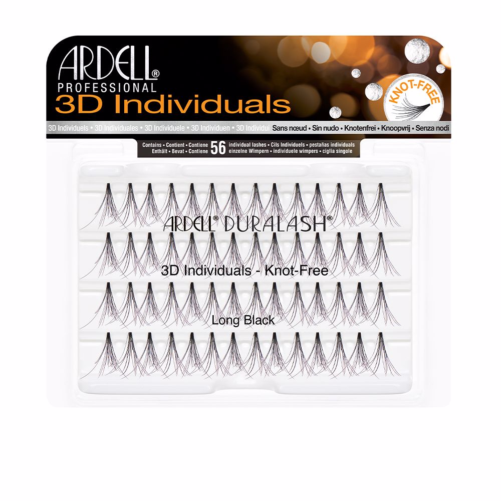 ARDELL  PESTAÑAS POSTIZAS 3D INDIVIDUALES #long black 1 u