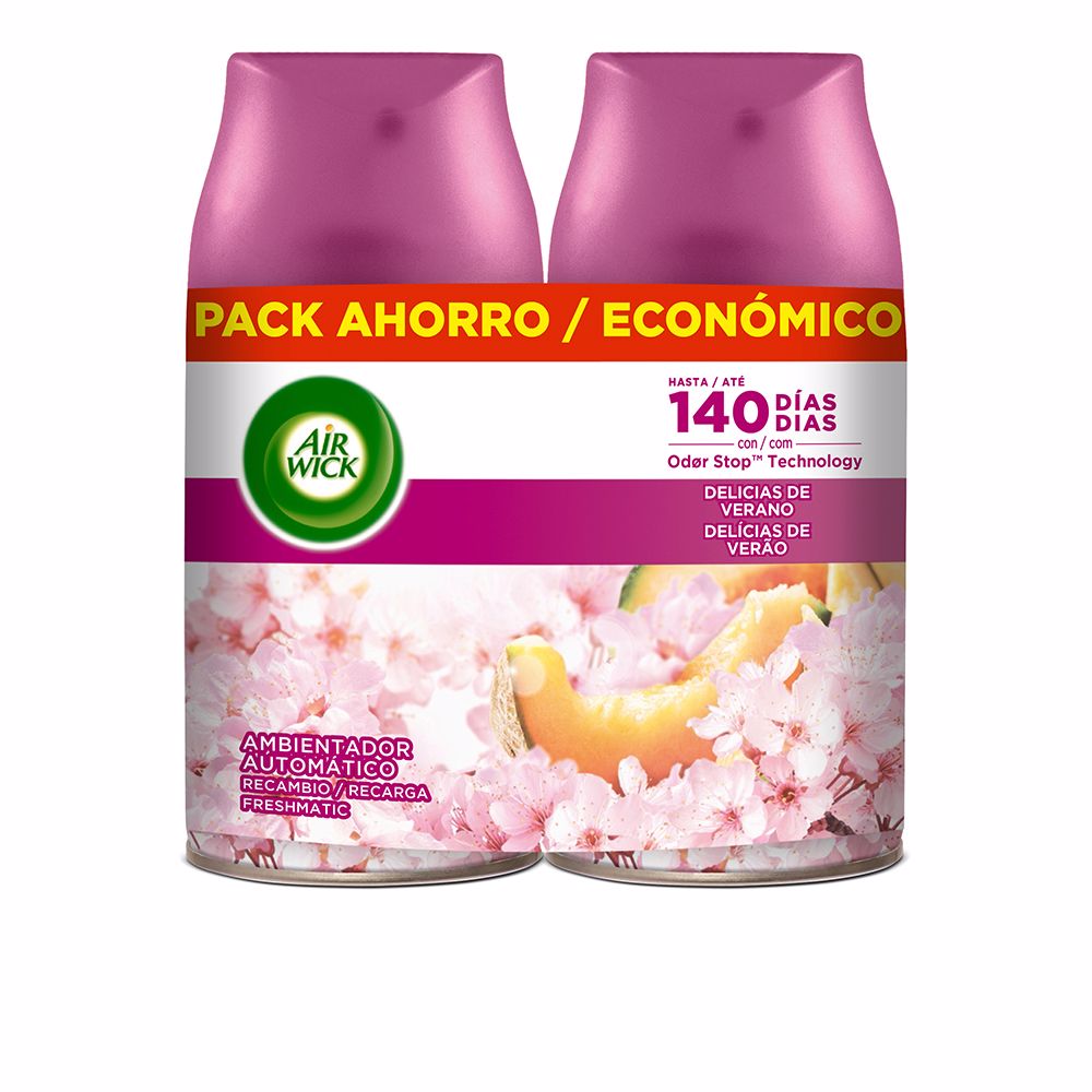 AIR-WICK  FRESHMATIC air freshener refill double #delicias 2 x 250 ml