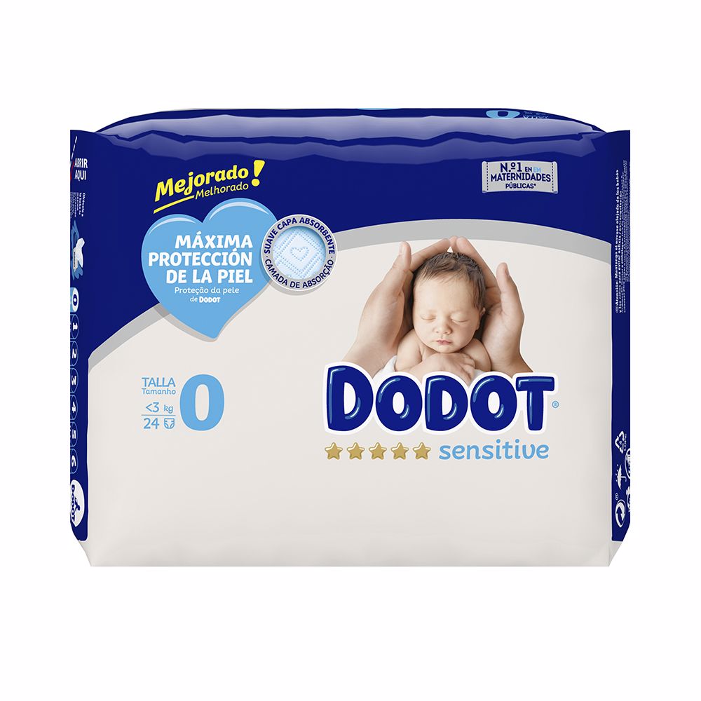 DODOT  DODOT SENSITIVE RN size 0 nappies less than 3 kg 24 u