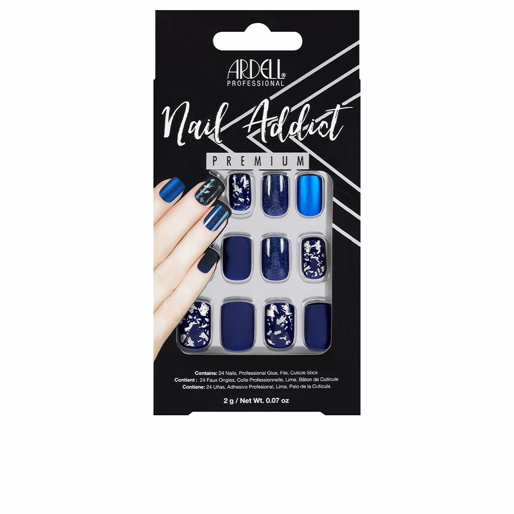 ARDELL  NAIL ADDICT matte blue 1 u