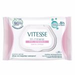 VITESSE  TRI-MINERAL SENSITIVE SKIN makeup remover wipes 25 units