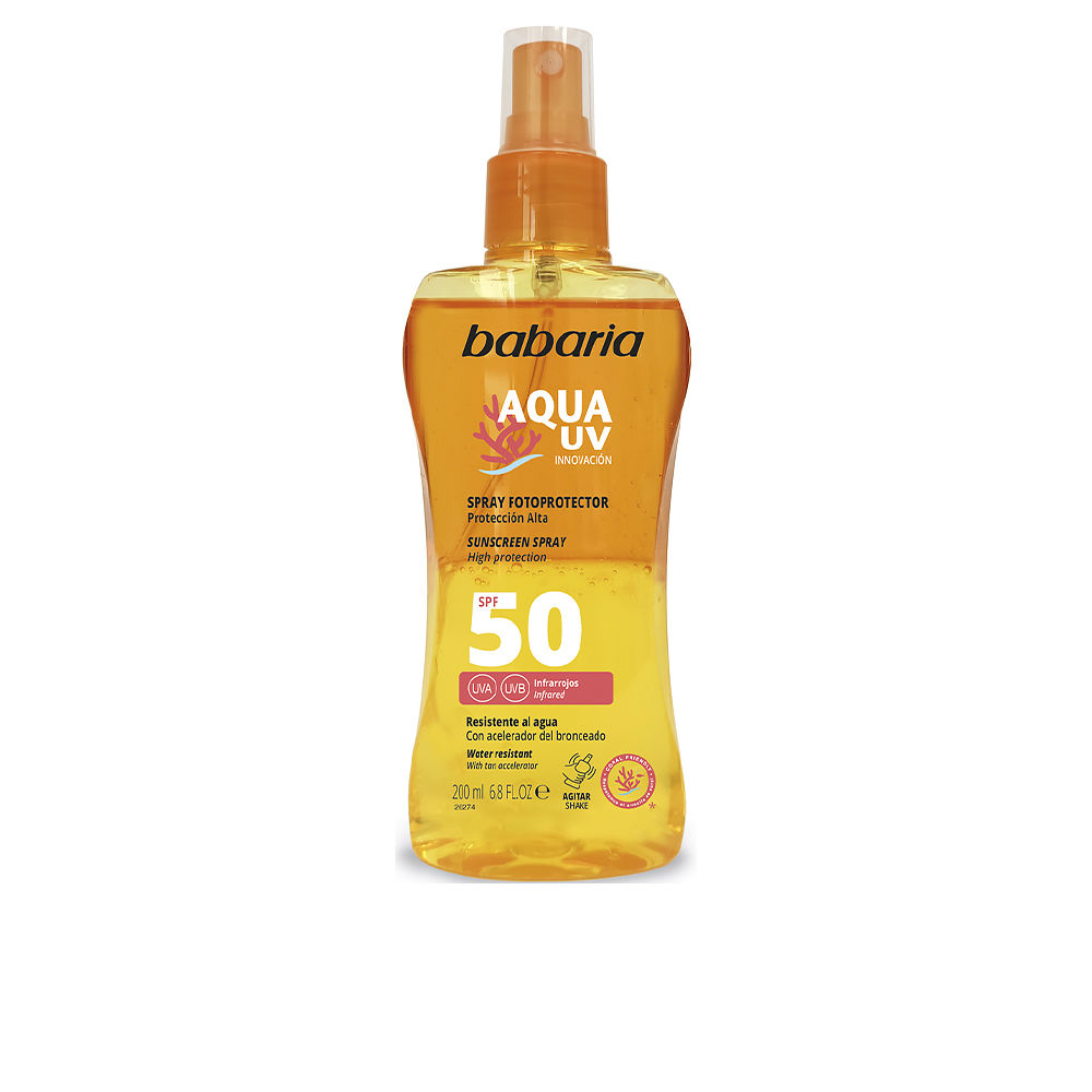 BABARIA  SOLAR AQUA UV SPF50 biphasic 200 ml
