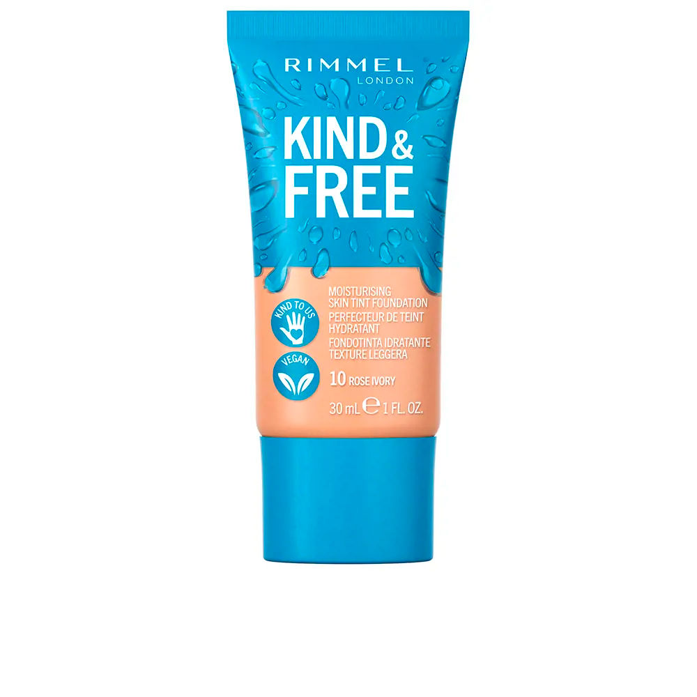 RIMMEL LONDON  KIND & FREE skin tint foundation #400-natural beige