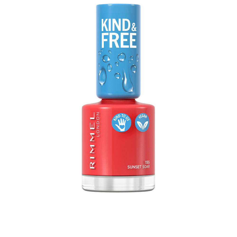 RIMMEL LONDON  KIND & FREE nail polish #155-sunset soar
