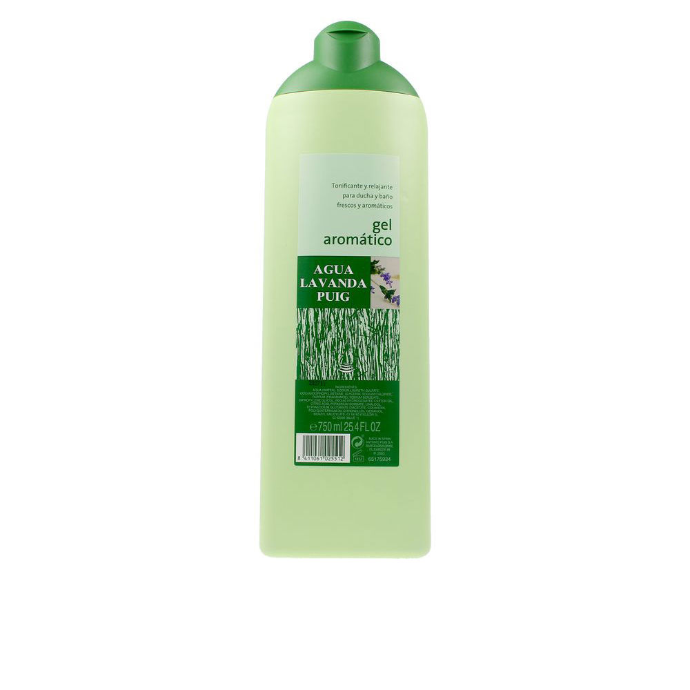 AGUA LAVANDA  AGUA LAVANDA PUIG gel de ducha 750 ml