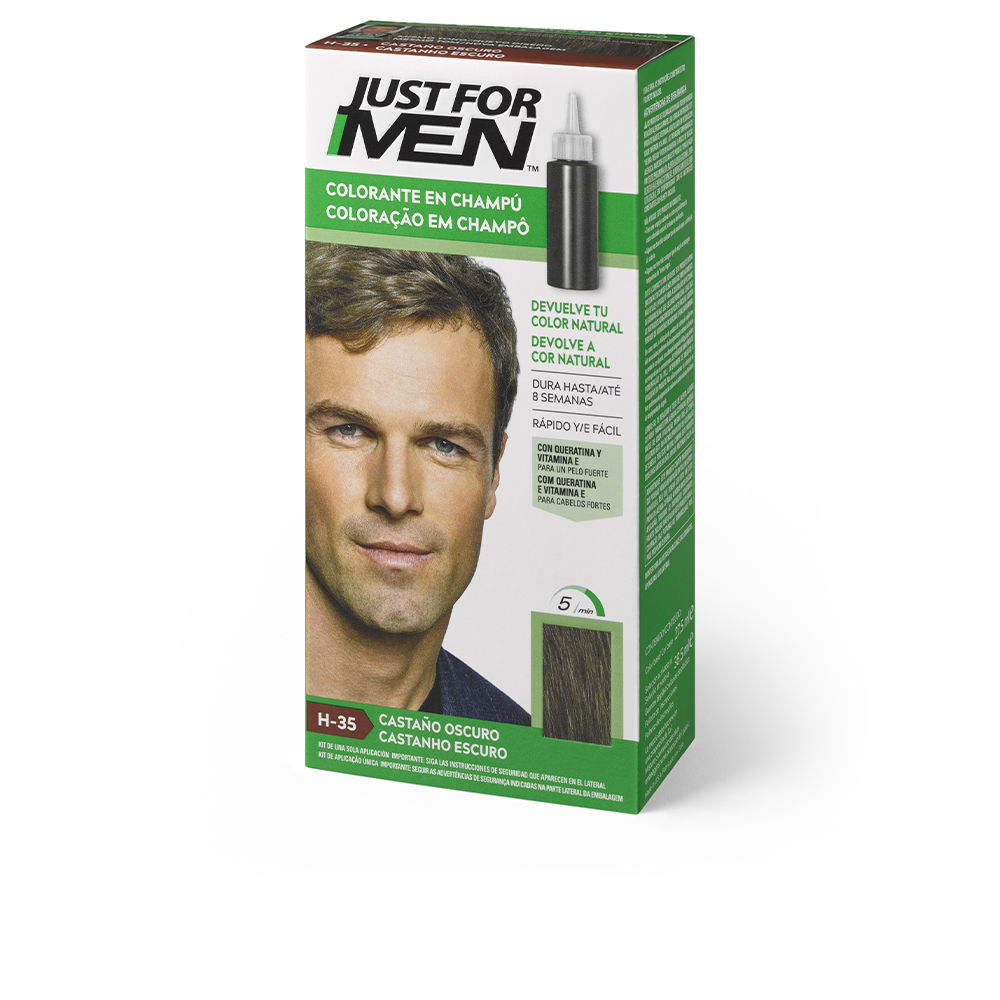 JUST FOR MEN  COLORANT in shampoo #dark 30 ml