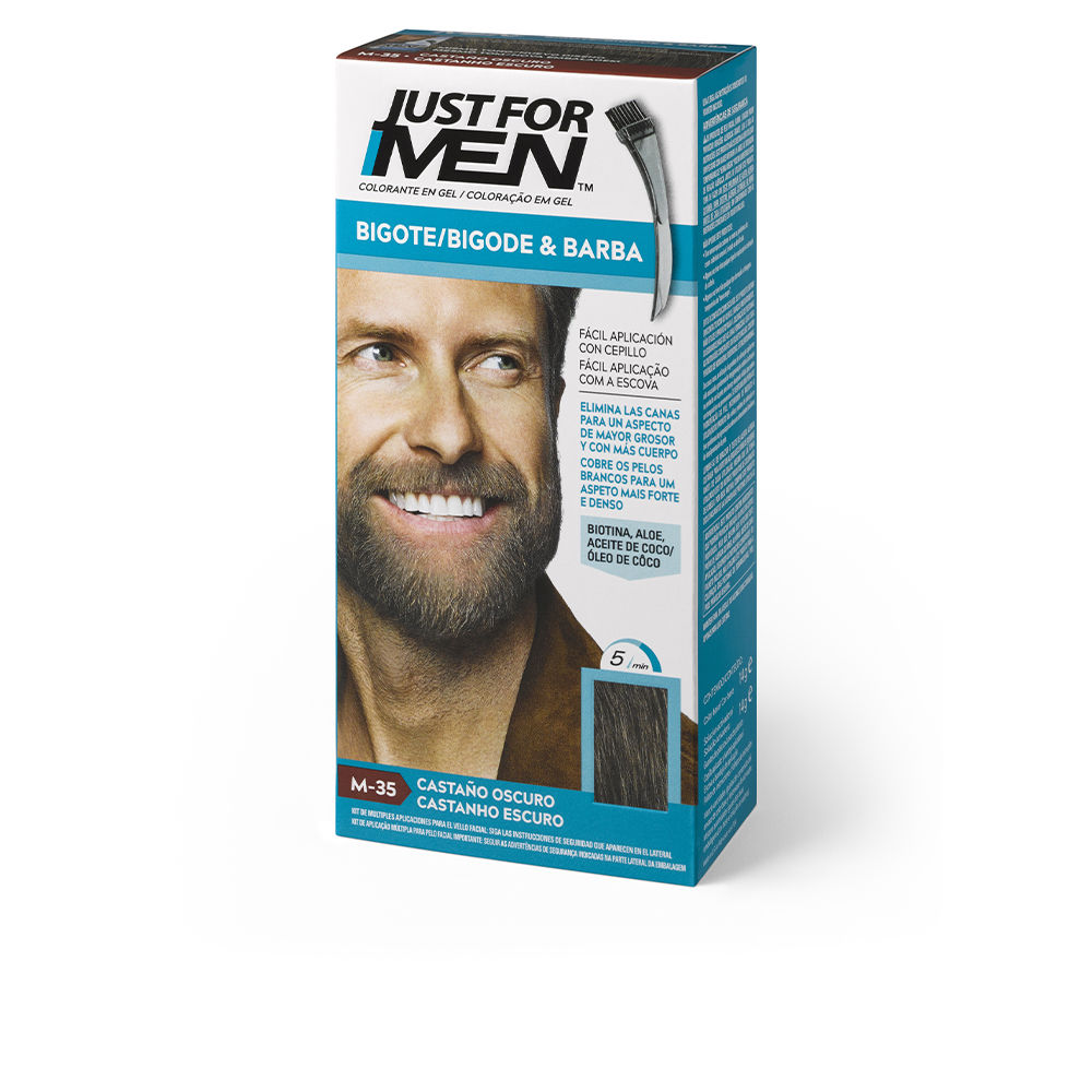 JUST FOR MEN  COLORANT in gel for mustache