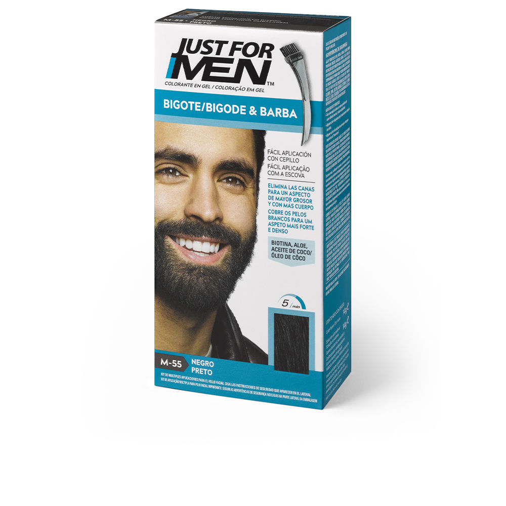 JUST FOR MEN  COLORANT in gel for mustache