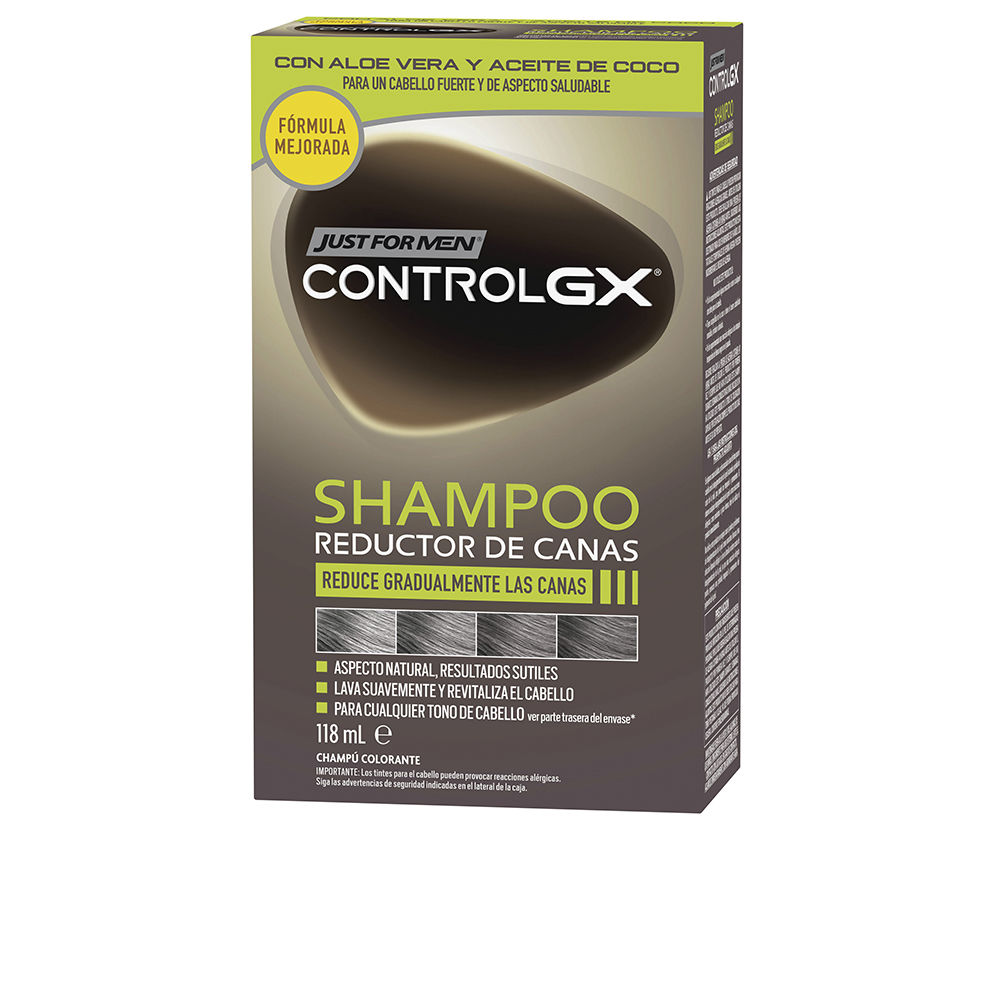 JUST FOR MEN  CONTROL GX grey hair reduction shampoo 118 ml