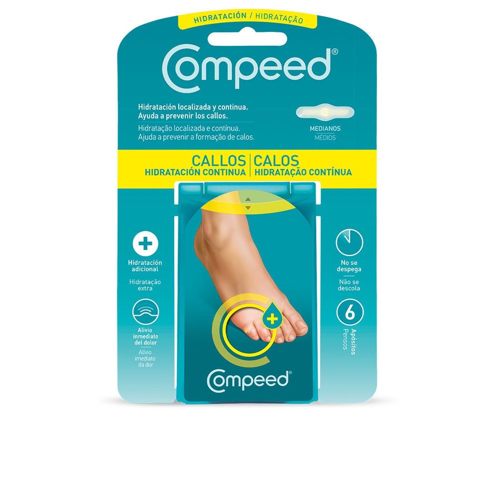 COMPEED  CALLUS continuous hydration 6 dressings