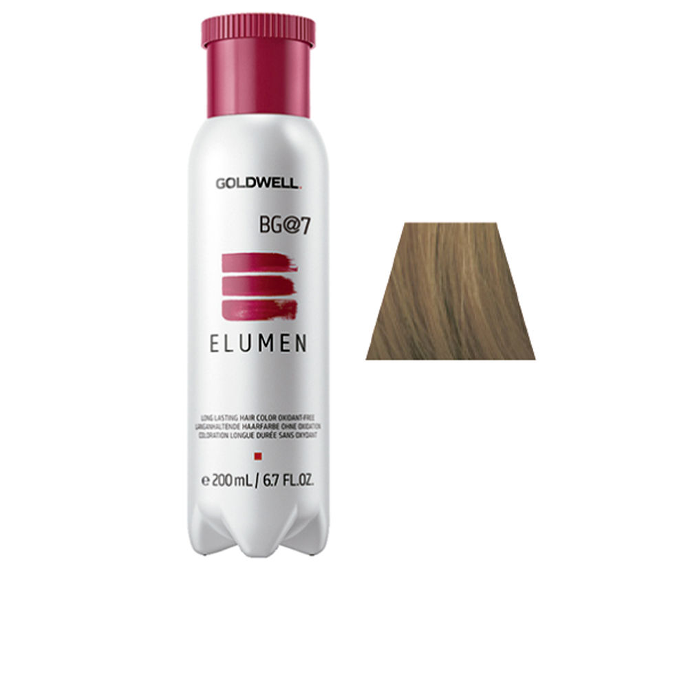 GOLDWELL  ELUMEN long lasting hair color oxidant free #BG@7 200 ml