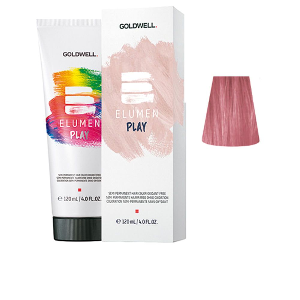 GOLDWELL  ELUMEN PLAY semi permanent hair color oxidant-free #rose 120 ml