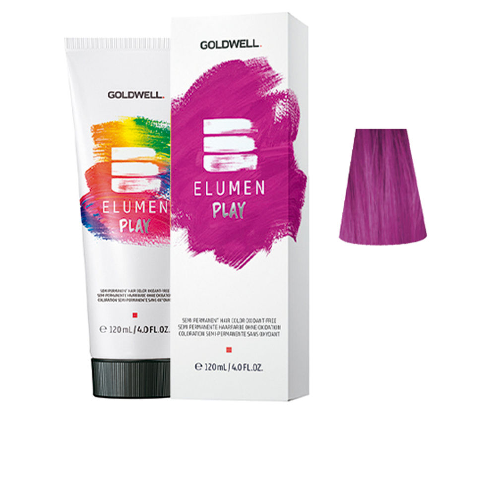 GOLDWELL  ELUMEN PLAY semi permanent hair color oxidant-free #pink 120 ml