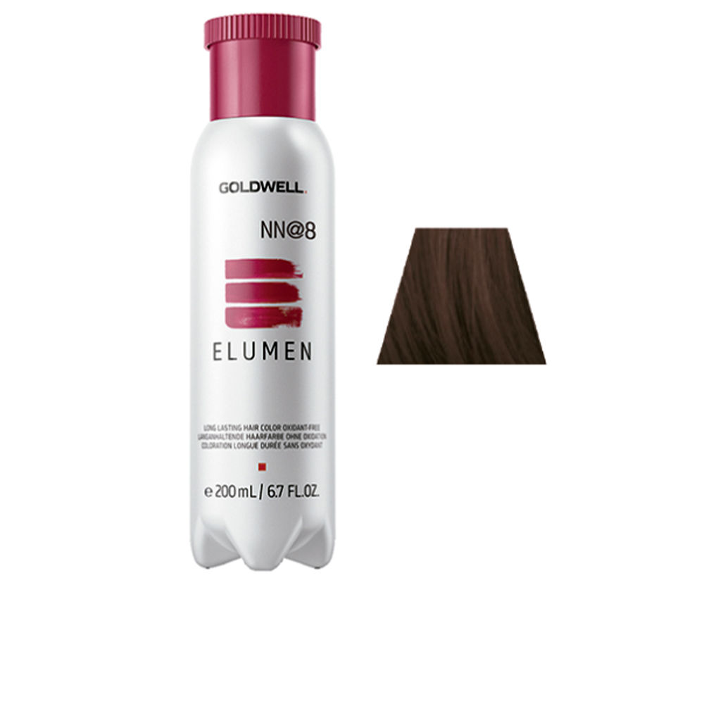 GOLDWELL  ELUMEN long lasting hair color oxidant free #NN@8 200 ml
