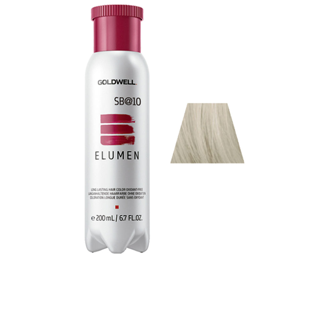 GOLDWELL  ELUMEN long lasting hair color oxidant free #SB@10 200 ml