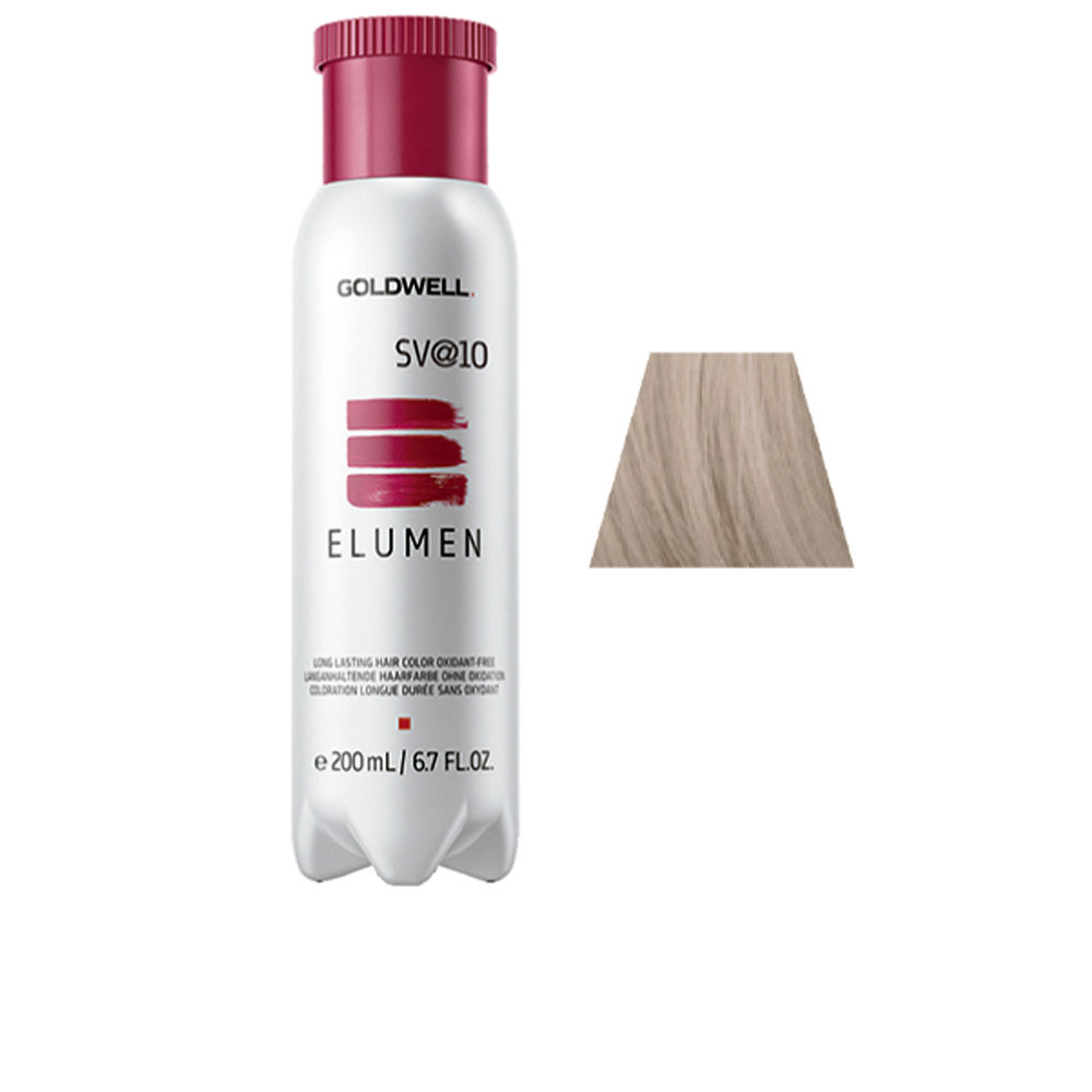 GOLDWELL  ELUMEN long lasting hair color oxidant free #SV@10 200 ml