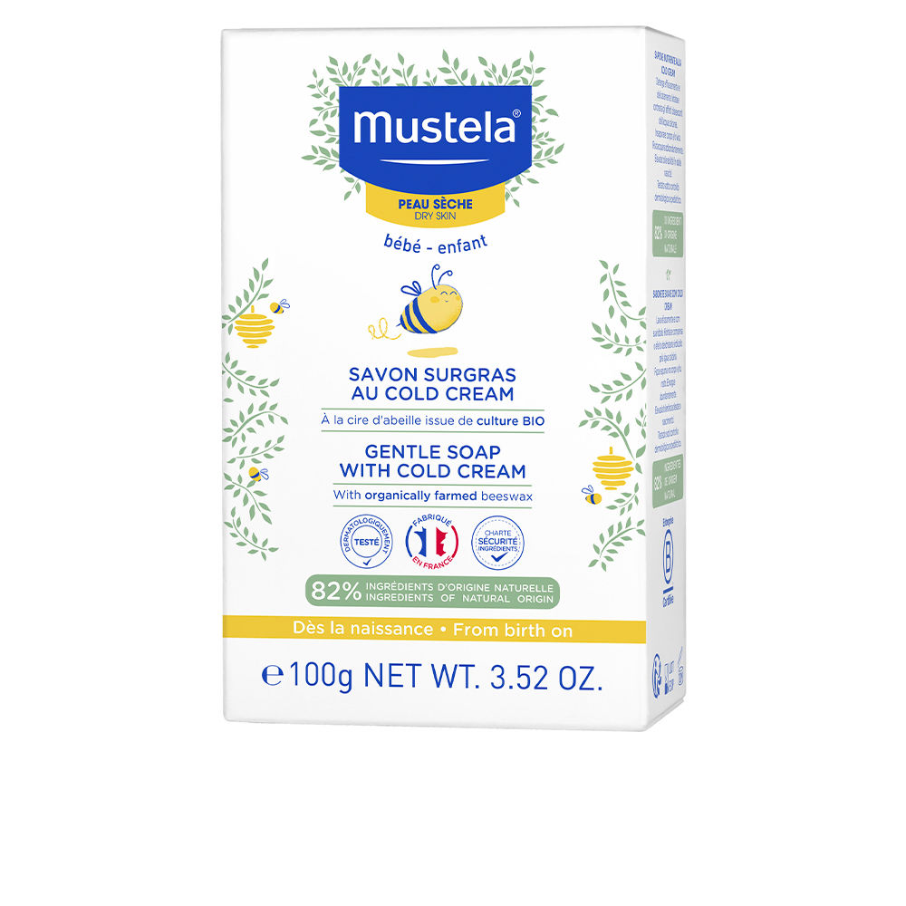 MUSTELA  BABY-CHILD Cold Cream Nutriprotector Superfat Soap 100 gr