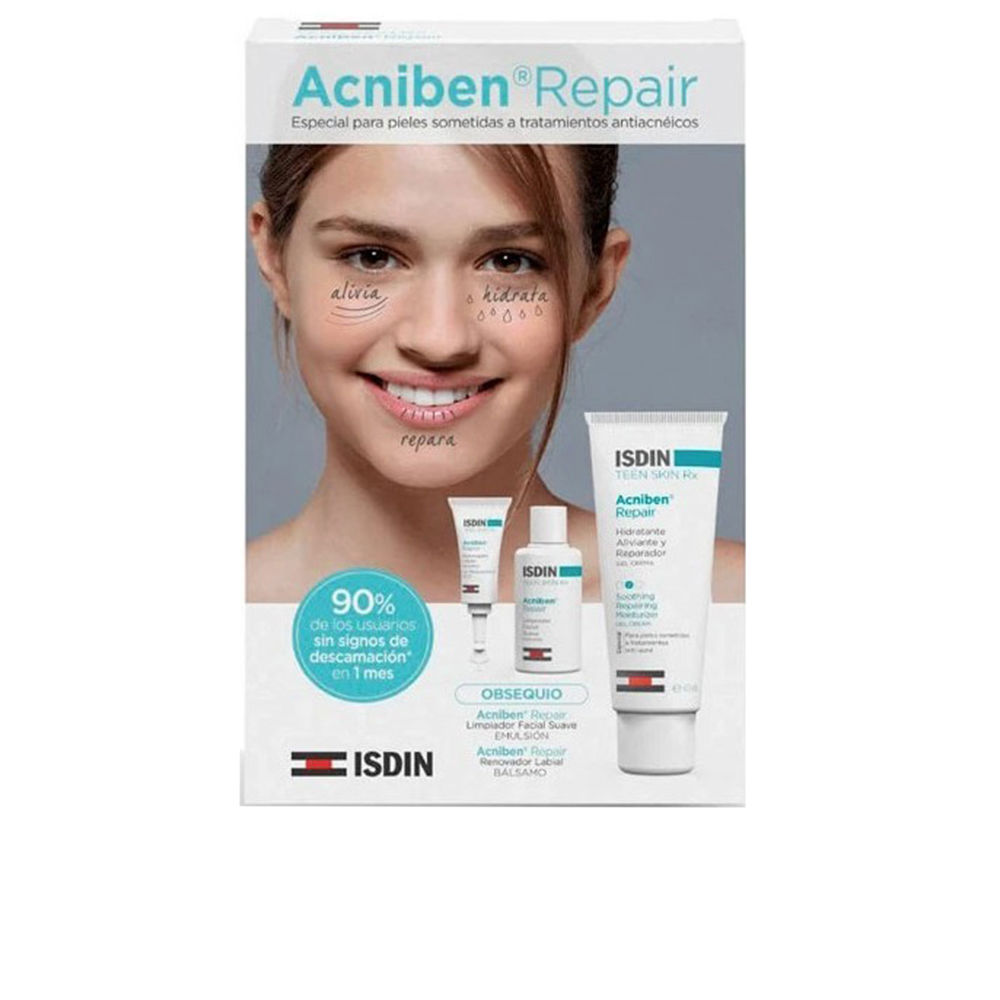 ISDIN  ACNIBEN REPAIR GEL CREAM CASE 3 pcs